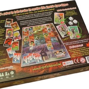 City of Zombies Maths Board Game