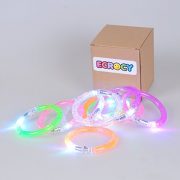 Ecrocy Colorful Electronic LED Flash Bracelet Pack of 10