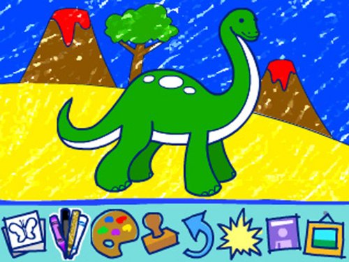 LeapFrog Crayola Art Adventure Game Cartridge Leapster Explorer LeapPad 