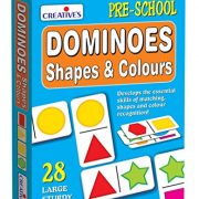 Creative Educational Pre-School Shapes and Colours Dominoes