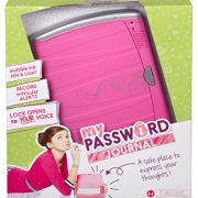 Girl Tech Password Journal 8 with Voice recognition, Invisible ink pen & dual reading/glow light