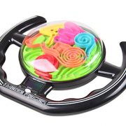 FYQ& New 3D Music Magic Maze Ball Steering Wheel Intellect Children's Educational Toys Orbit Game Intelligence Christmas Gift