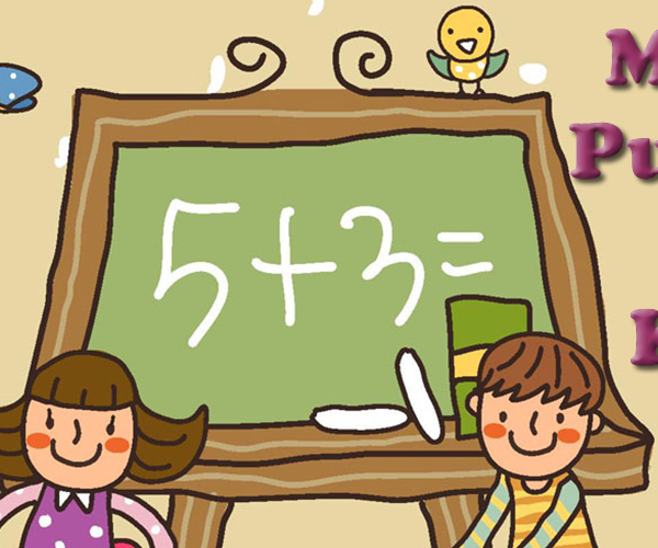 Puzzles Math Game for Kids and Preschoolers FREE