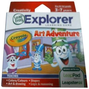 LeapFrog Explorer Game: Crayola Art Adventure (for LeapPad and Leapster)