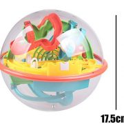 FYQ& New 3D Maze Ball 118 Levels Tricky Track Children's Educational Toys Magic Ball Game Intelligence Gift For Children