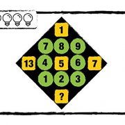 Brain Games Logic Cards - Fun Logic, Geometry & Maths Challenges - Bundle of Yellow & Blue