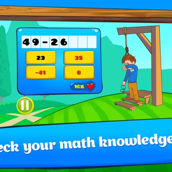 Math Hangman 3minutemaths.co.uk