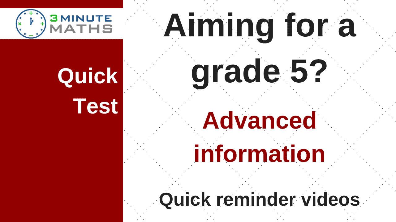 revise-grade-5-gcse-quick-test-worksheet-walkthrough